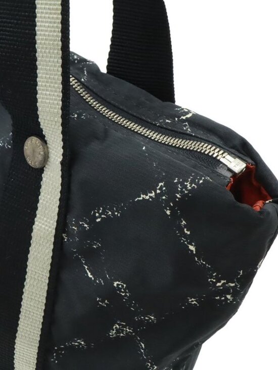 Chanel Travel Line Dog Carrier Pet Carry Tote Bag Cat Nylon Black Red - Picture 4 of 8